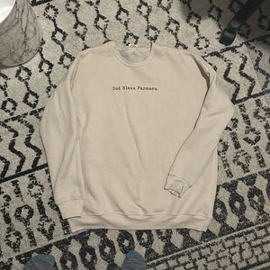 SOFTEST God Bless Farmers Sweatshirt Size XL